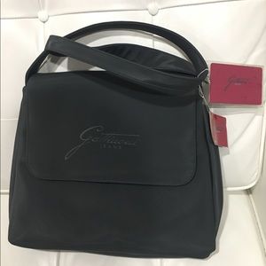 Gattinoni Jeans charcoal gray shoulder bag